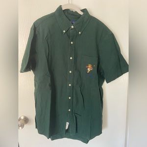 Ralph Lauren Men’s Linen Green Polo Large